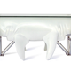 Illustration for article titled Double-Ended Shark Coffee Table Oozes Great White Class